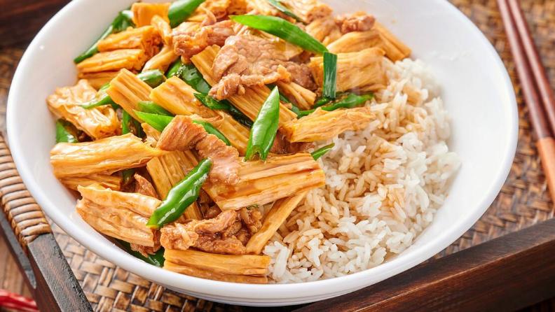 鸡胸肉|春天是长高季，要多给孩子吃腐竹，高钙高蛋白，助力长高个儿