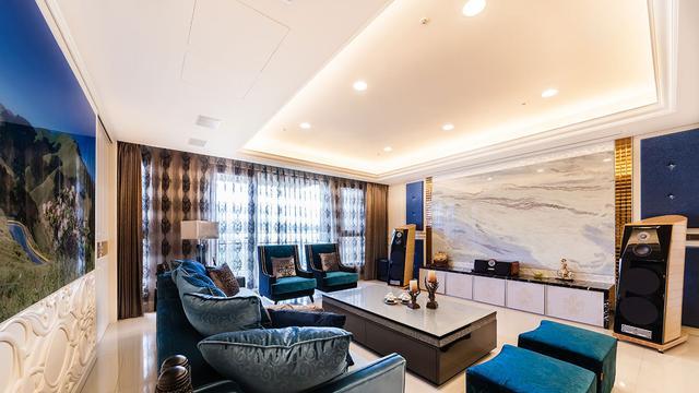 110平米的现代风新房，装修费花了35万，效果奢华好看，真的值了