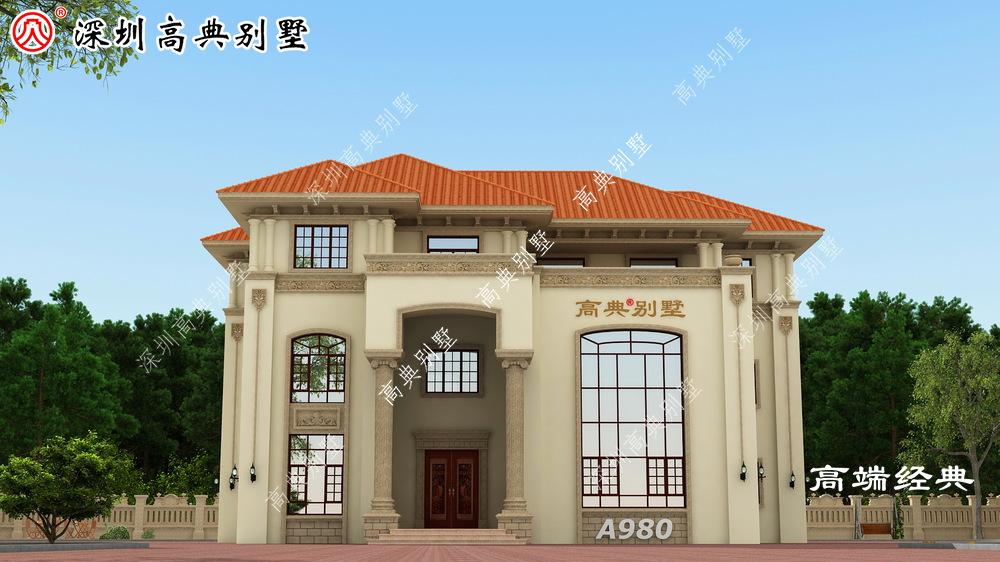 简欧风格，花钱建造这么漂亮的房子，自然是值得的