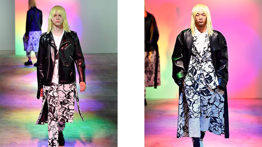 Comme des Garçons Homme Plus 2022春季男装系列，复杂沉默，孩子般共鸣的欢乐