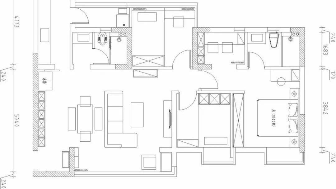 115㎡高层小三居，9万打造成ins北欧风，这模样小主可满意？