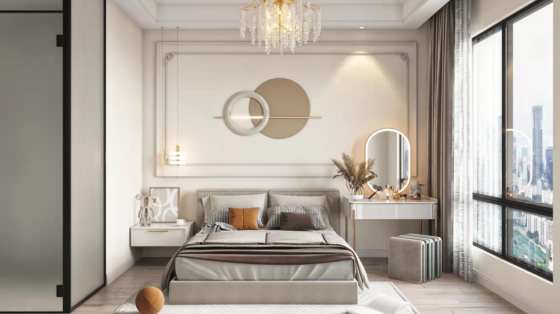 【鲁班装饰】纳东花园190m2新中式风格 悠远宁静