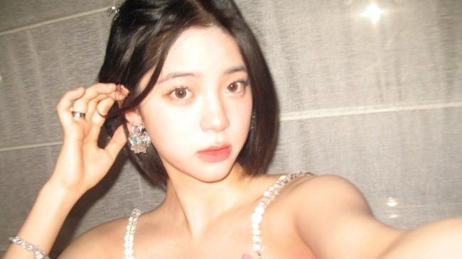 欧阳娜娜|欧阳娜娜穿粉纱裙仙气足 肤白貌美灵动可爱