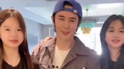 张伦硕|钟丽缇的二女儿现在也管张伦硕叫爸爸了