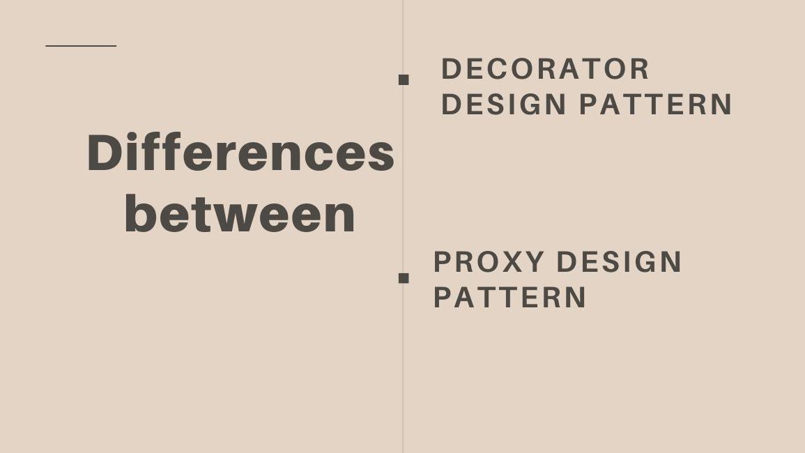 GPU|设计模式——装饰器Decorator和代理Proxy不是两兄弟