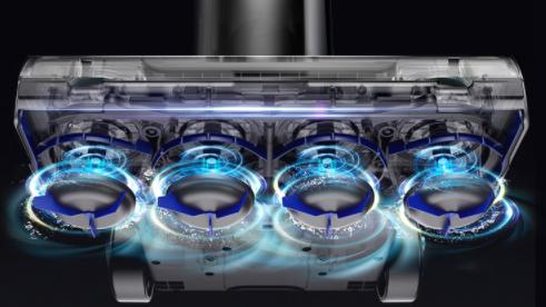 |米博新一代无滚布洗地机——强洗除菌不沾污“无滚布更干净”