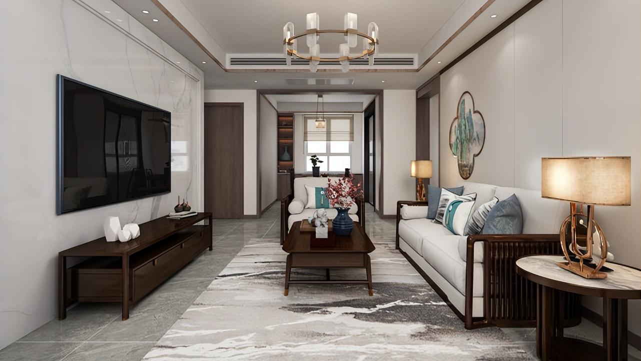 140㎡新中式，从软装入手营造典雅中式韵味