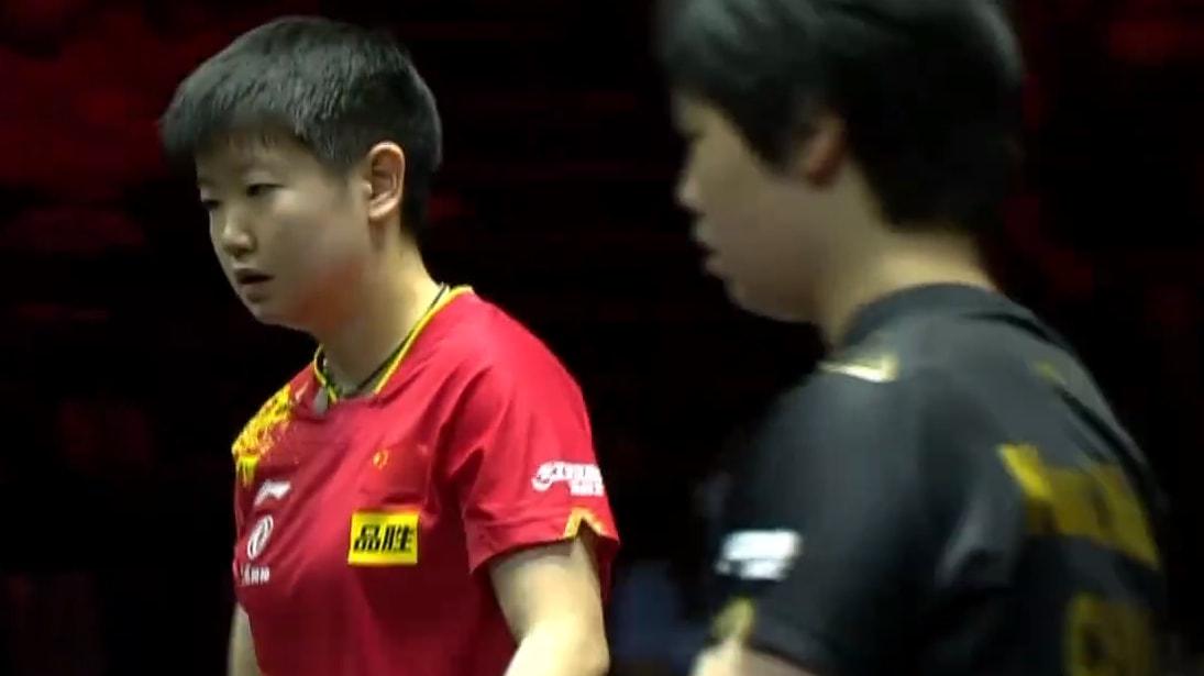 孙颖莎|3-0！孙颖莎挺进16强，1-5完成逆转，零封18岁小师妹，冲击三冠王