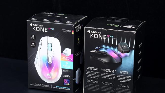 冰豹，Kone XP Air Wireless RGB，游戏鼠标评测