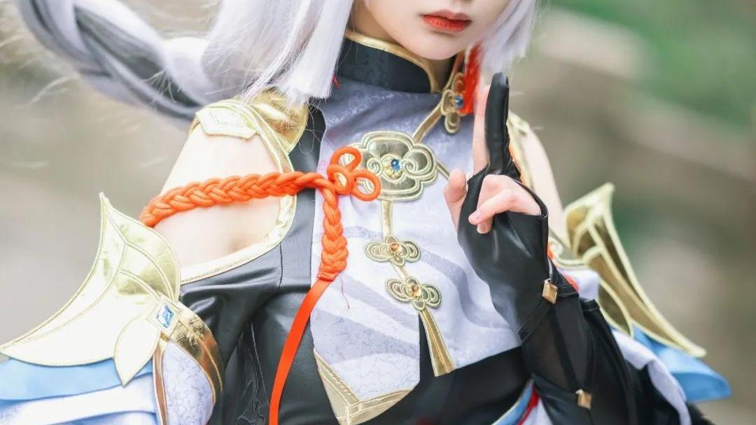 |cos：原神申鹤cos正片@baka爱