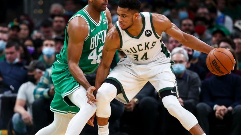 凯尔特人队|NBA东部半决赛-雄鹿大胜绿军夺开门红 字母哥三双 塔图姆低迷18中6