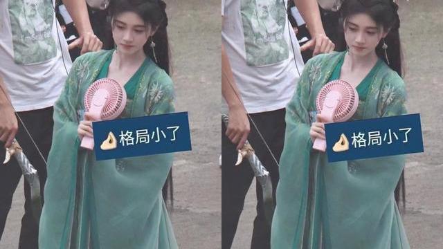 鞠婧祎|《仙剑四》鞠婧祎绿衣造型，白衣茅子俊好帅，来看玄霄的红发！