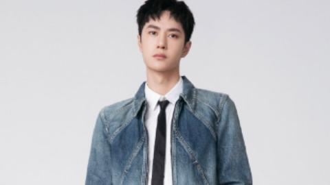 王一博|龙韵竹向王一博人形立牌鞠躬，感觉好羞耻