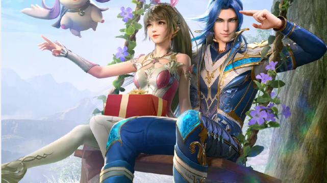 小舞|斗罗大陆：小舞粘土人来袭，五官清新秀丽，神级仙女裙太养眼了！