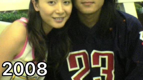 张恒|“塞娅公主”张恒罕晒全家福！侧躺沙发身材臃肿，老公旧照太帅气