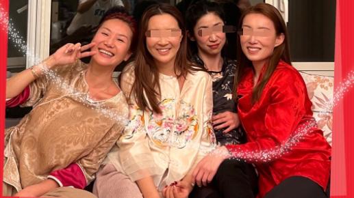 高曙光|高曙光富商妻子晒全家福！染红发笑到眯眼，6岁儿子握拳一脸顽皮