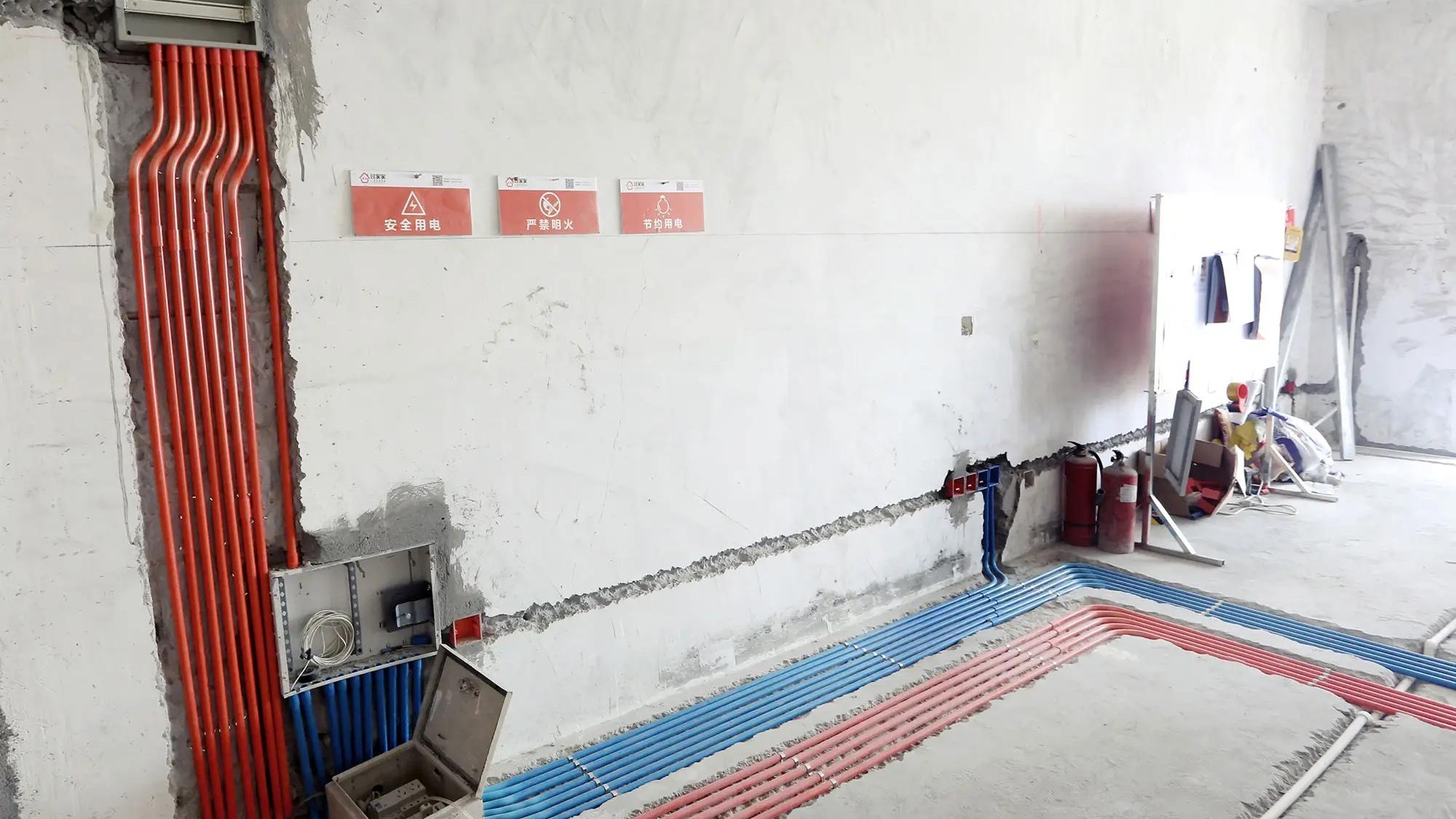 水电是装修的核心，一定要盯紧了，如果没有这样装，一分钱都别给