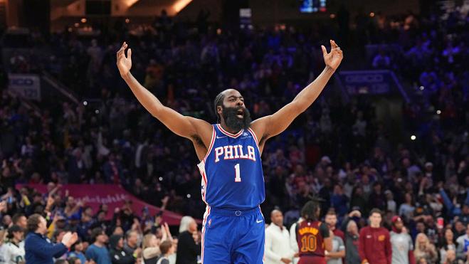 詹姆斯·哈登|NBA最新排名！太阳绝杀领跑，哈登率队5连胜，湖人勇士遇危机