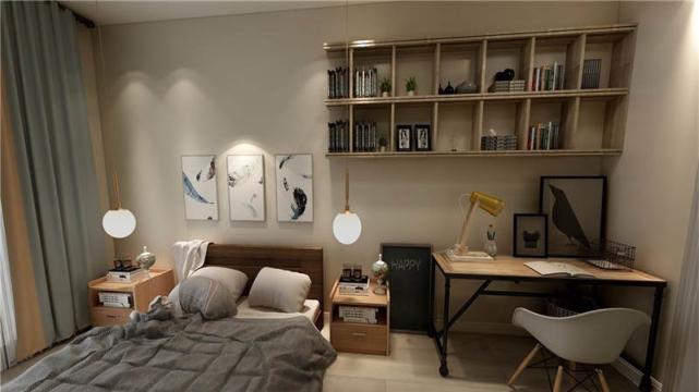 46㎡北欧风格家装样板房，空间小不用怕，住着舒服更重要