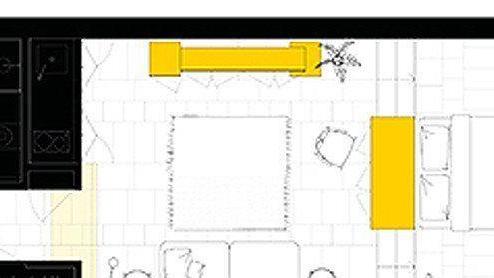 外国友人的直门独公寓，阳台砌成地台休闲卧房，国人看了都羡慕