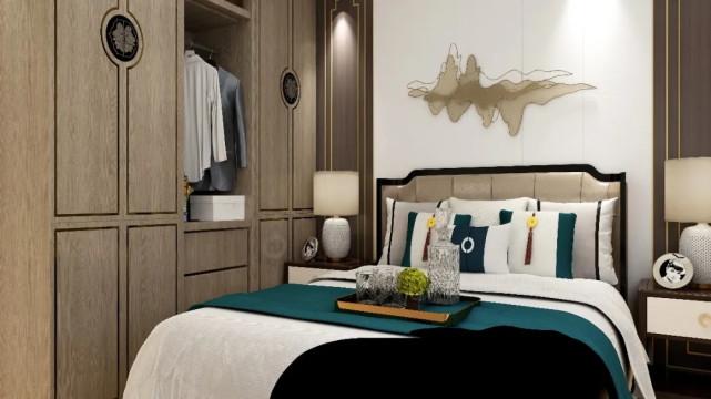 70平二居室高端显大气的新中式风格，让我心动不已