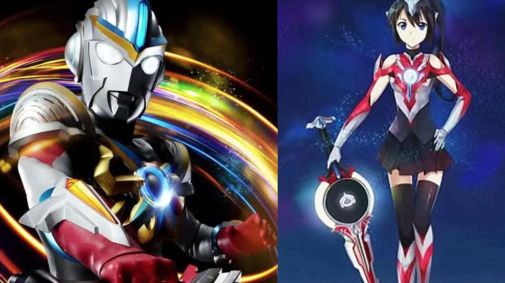 雷欧|当《奥特曼》拟娘化！欧布化身JK妹子，贝利亚变成霸气女王