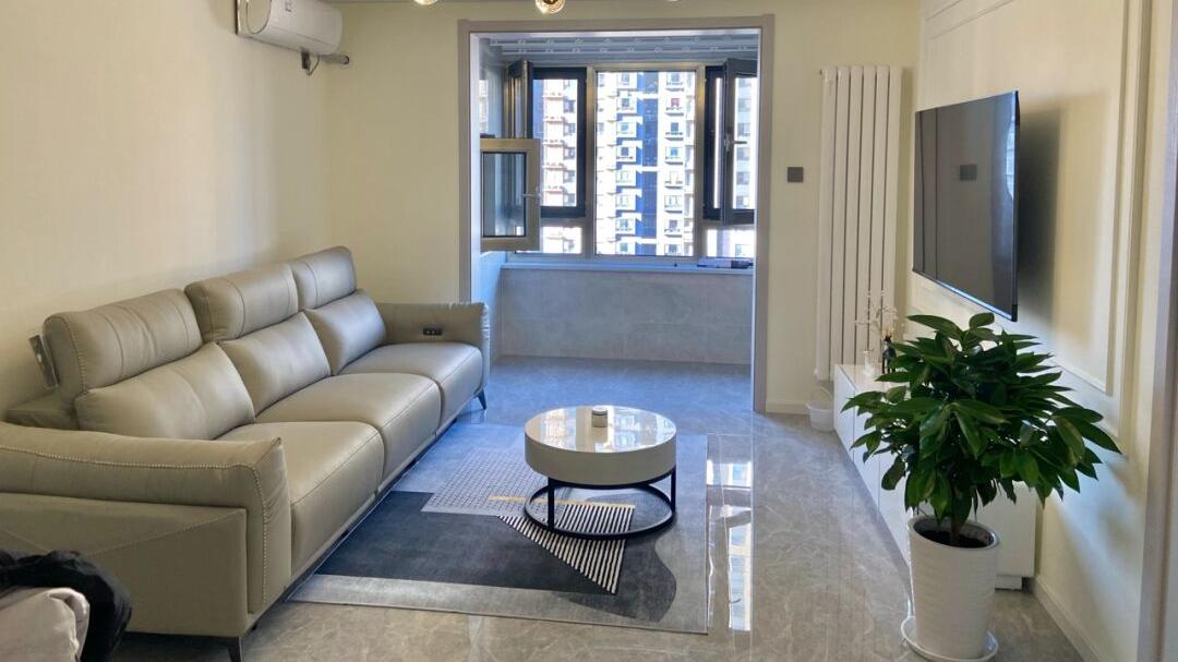 她家89平两居室新房，装修花了21W，全屋每个空间都满意！