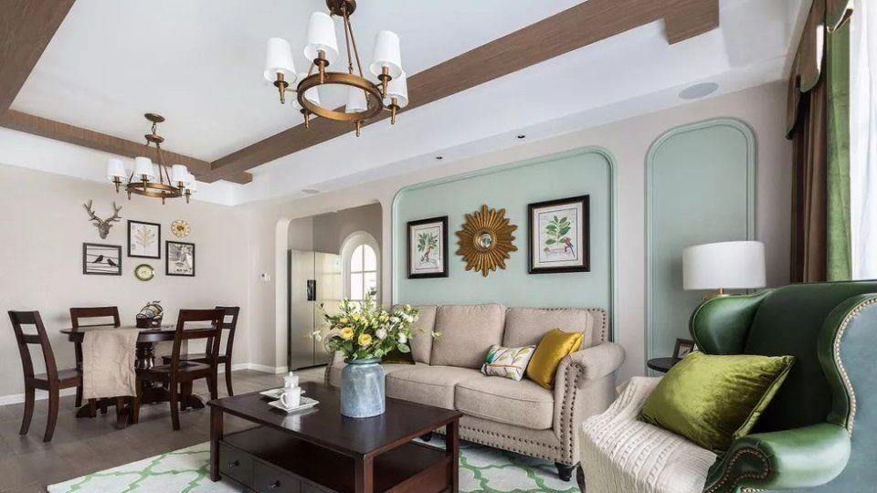 同事晒60万装的美式四居，称花100万，这效果看完都信了