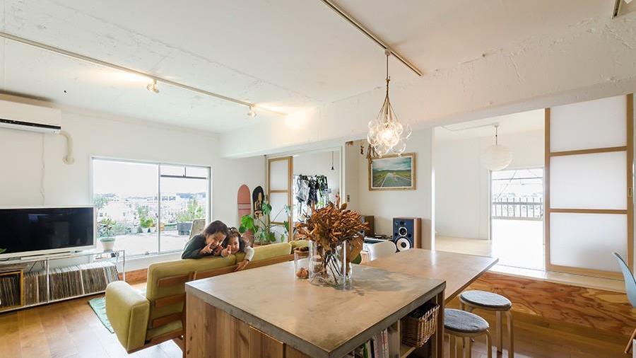 日本40年公寓，不做过多改造，只翻新部分家具，独享温馨惬意