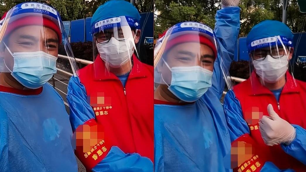 张永刚|50岁演员张永刚做防疫志愿者！路边值班没架子，面罩手套全副武装