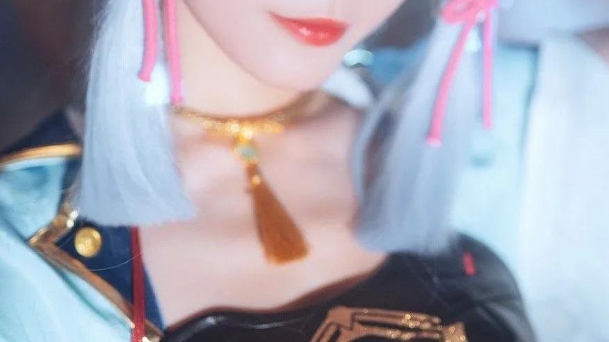 |cos：原神神里绫华cos正片@宵鱼鱼