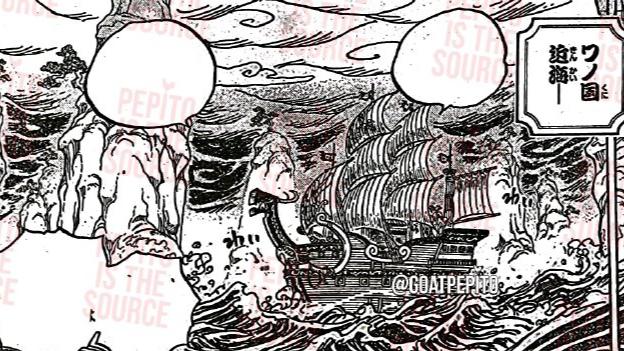 |海贼王1054话完整：信息量超大！桃之助单挑绿牛，萨博已超越了龙