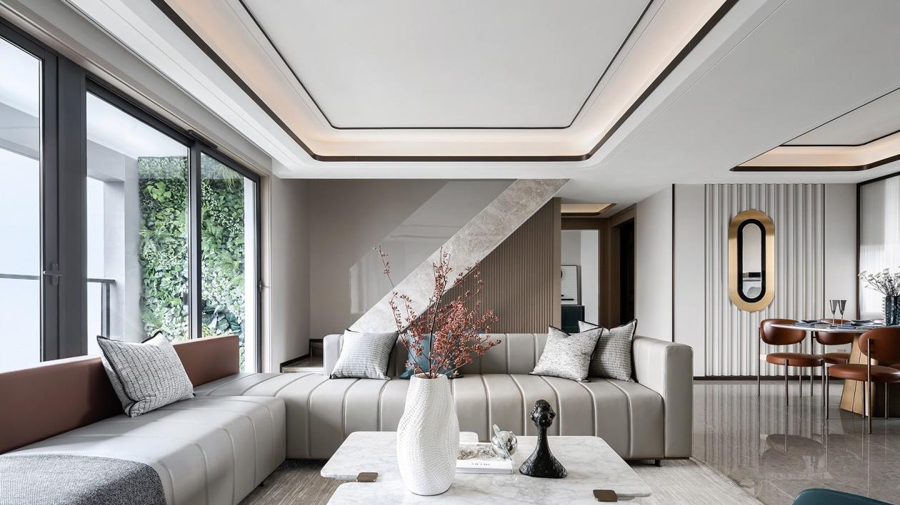 新中式客厅设计效果图！35款新中式客厅设计，有喜欢的吗？拿走！