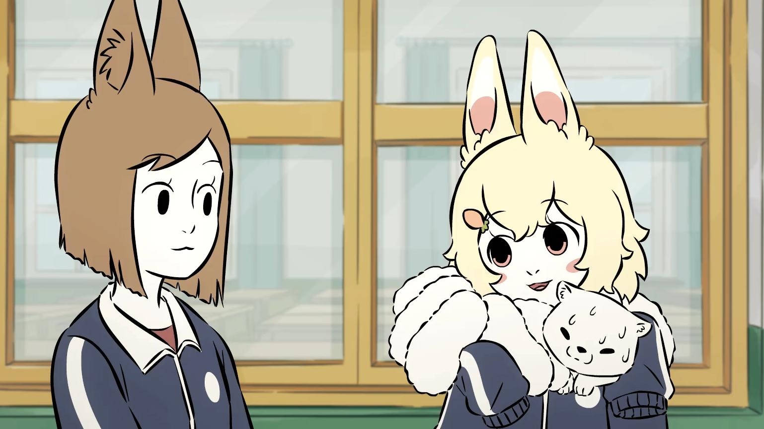 爱死亡和机器人第三季|非人哉：九月和小玉的第一次见面太逗了，九月想装X差点被揍