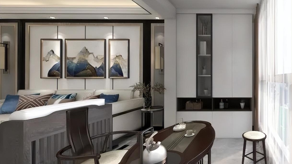 117㎡现代新中式的诗情画意，邀您一起品鉴东方式优雅