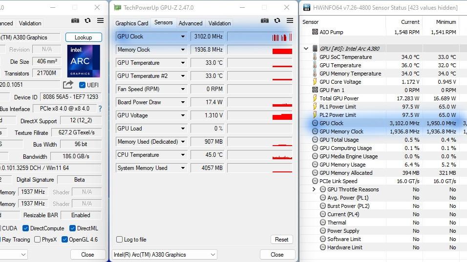 CRM|Intel Arc A380显卡超频3.1GHz 这是图个啥？