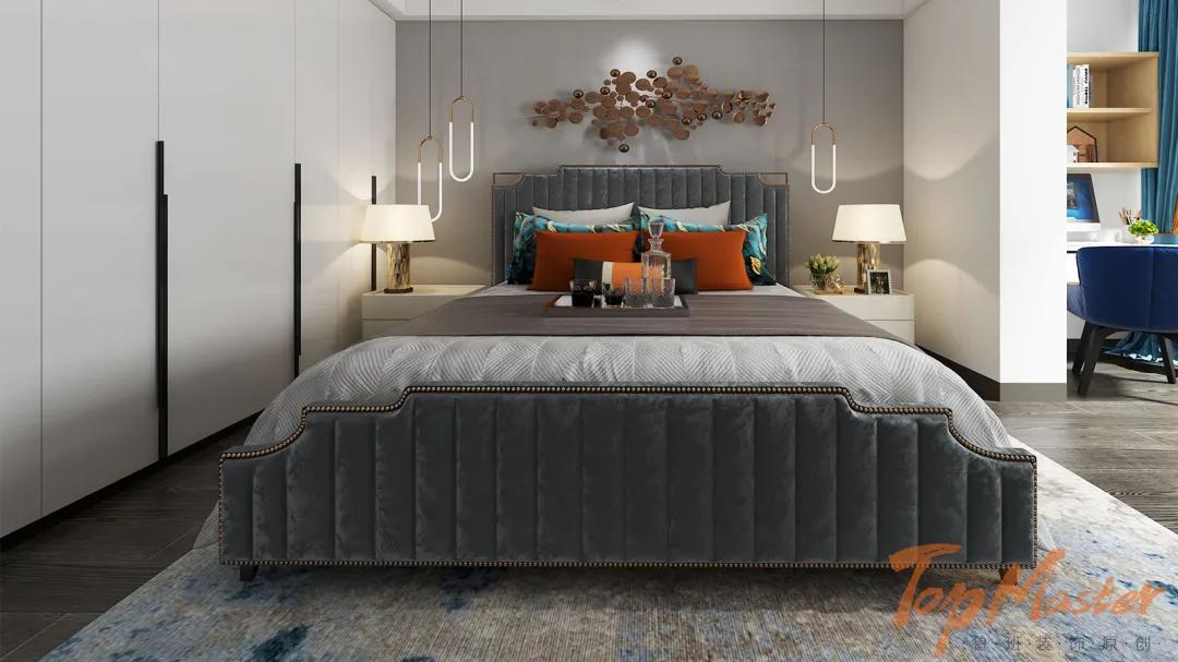 【鲁班装饰】润城二区127㎡轻奢风格。简单治愈