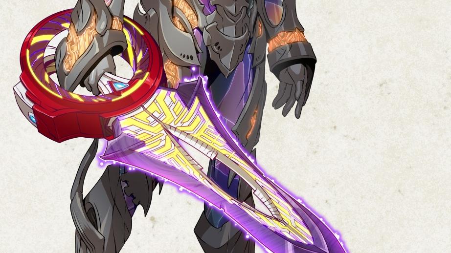 acgn漫评|黑田朝生手绘黑暗特利迦：霸气度拉满 身披骸骨铠甲的黑暗扳机仔