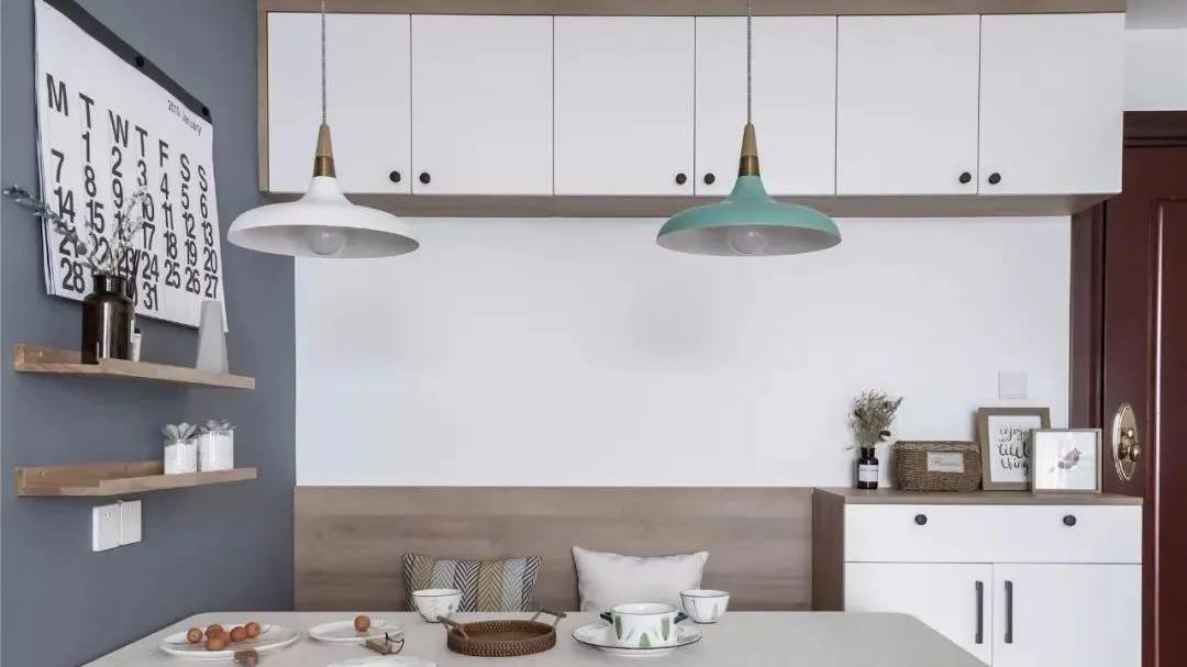 套内58㎡的小两居，全屋装修11万全搞定，北欧收纳效果火遍小区！