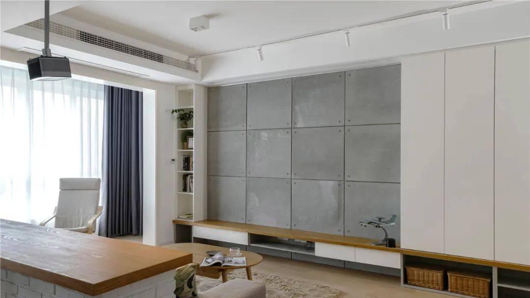 菡萏怡景装饰 | 95㎡北欧两居，合理改造，彻底解决空间浪费！