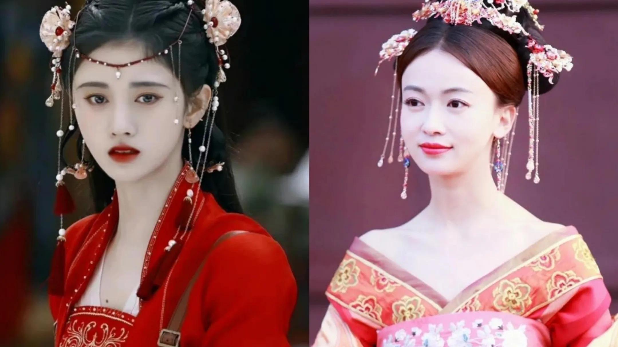 古典|白幼瘦别硬吹盛世美颜，11位女星告诉你，啥叫国色天香的古典美人