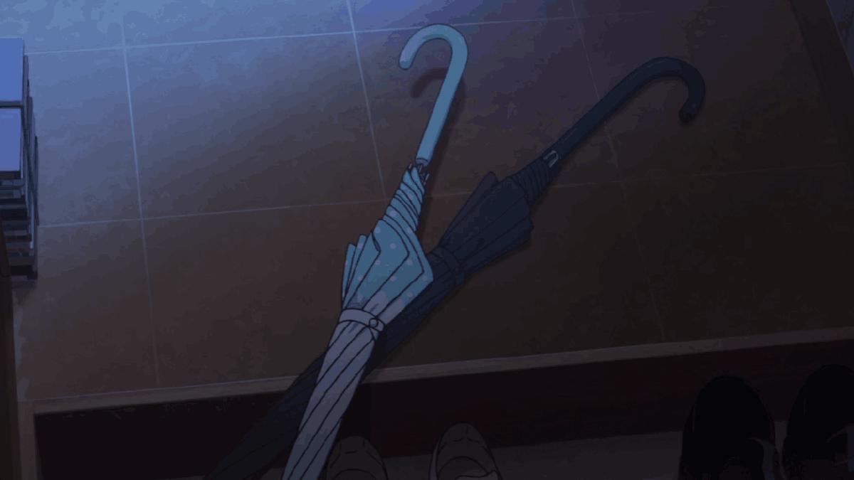 恋如雨止7|《恋如雨止7》就算大雨让这座城市颠倒，我也会给你怀抱#动漫里的各种美食#