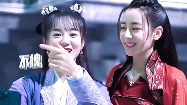 迪丽热巴|恰似故人归：掰手腕幕后花絮，热巴很宠胡意旋，青姬前辈成为王者