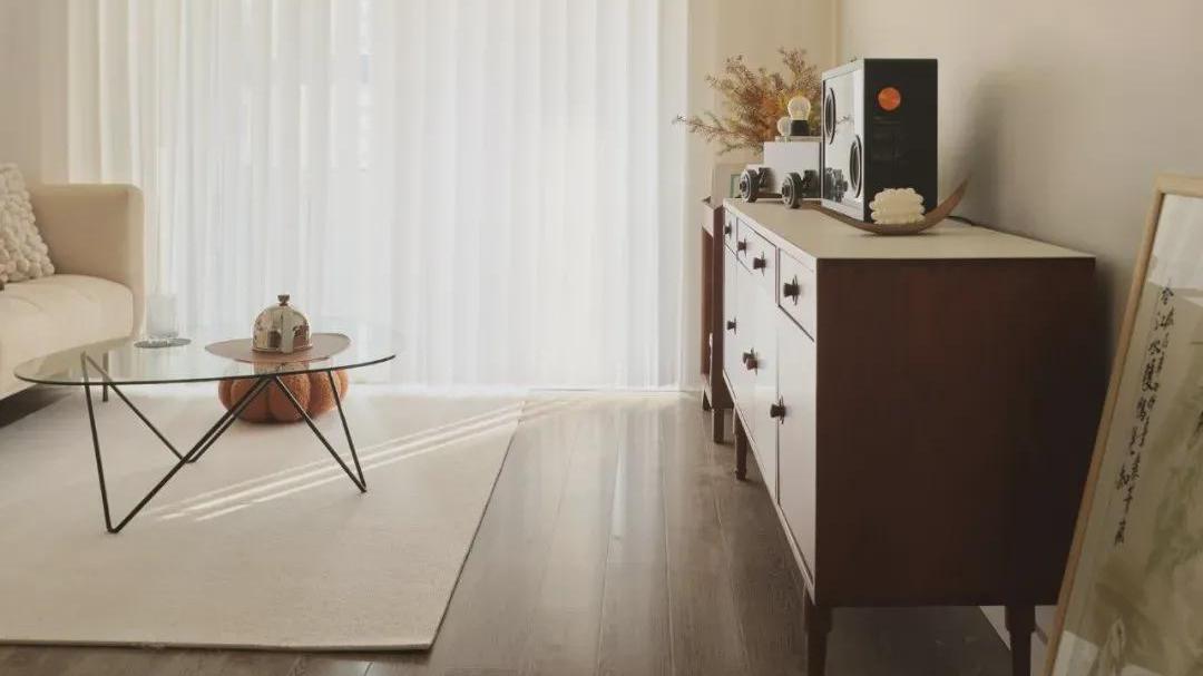 110㎡精装修改造，用柔和的暖色打造温馨治愈之家