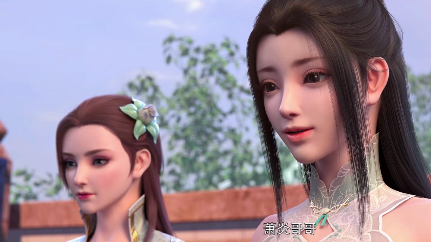 萧炎|斗破苍穹：萧炎抱着众人的女神，琥嘉看着当场发飙想要冲上去打架