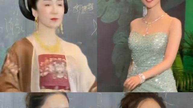 海陆|娄艺潇挑战古装，阚清子胸前开花，海陆丰腴腰肢，女星红毯有意思