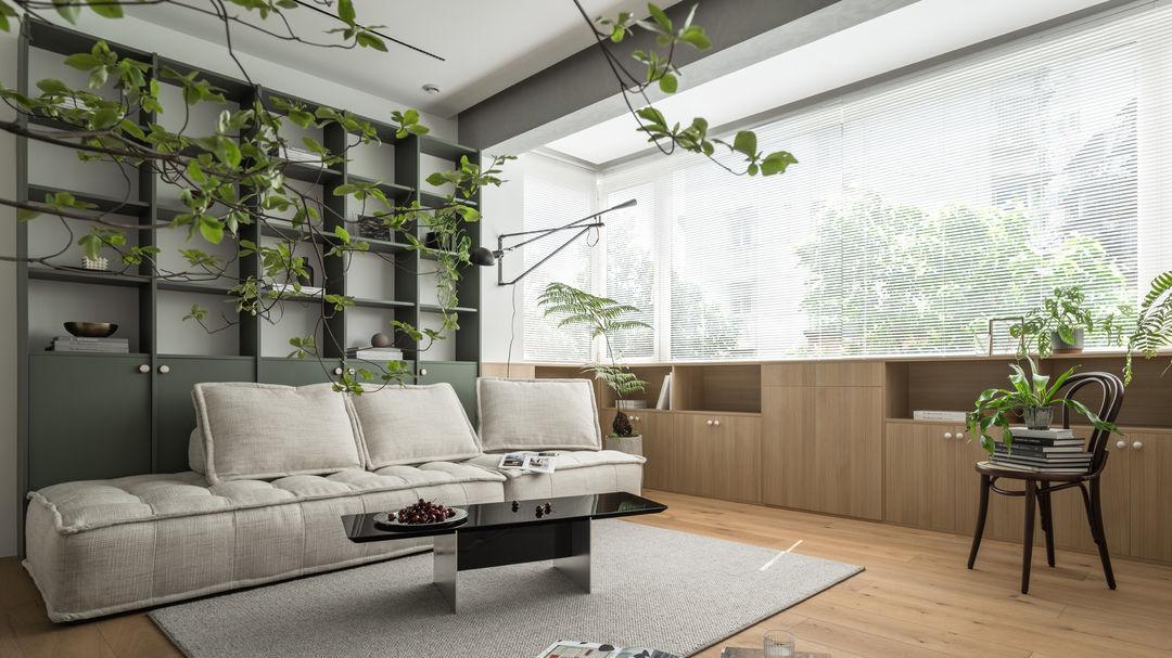 适合一家人生活的亲子空间，没有过多的装饰，室内温馨大方好舒适