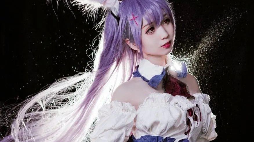 东方project|cos：东方project铃仙cos正片@霖鹿