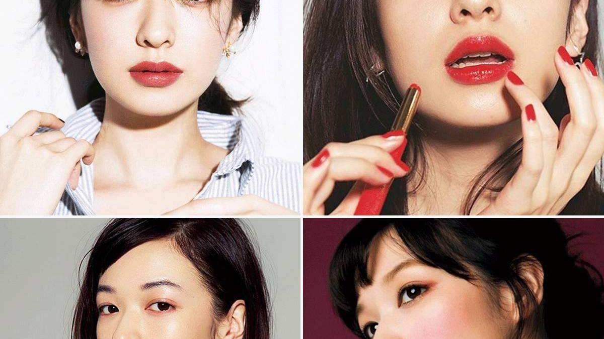 所有妆容都能hold住，日系杂志的最爱，她是最会带货的“彩妆脸”