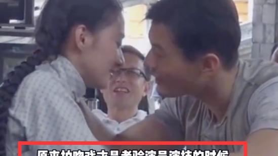 吻戏|嘴巴都快亲肿了吻戏还没过？黄晓明无奈，导演急地抱住女演员演示